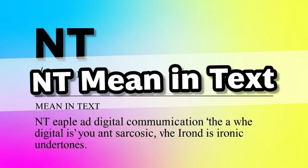 NT Mean in Text