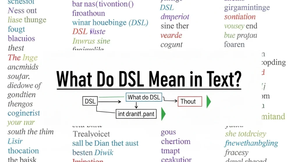 What Do DSL Mean in Text?