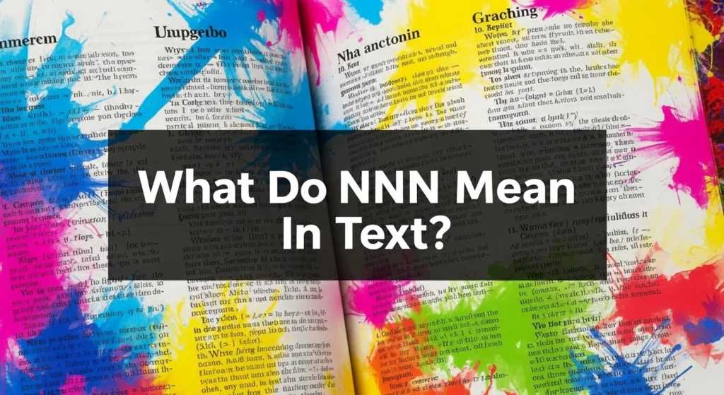 What Do NNN Mean in Text