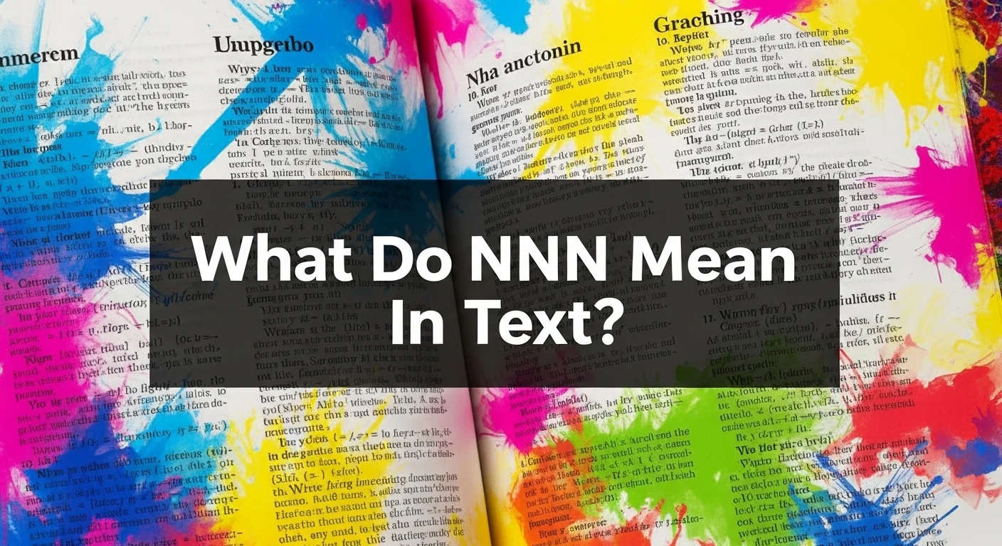What Do NNN Mean in Text