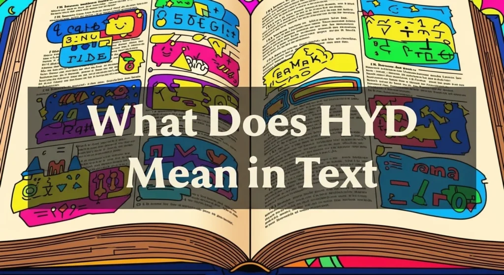 What Does HYD Mean in Text? | Full Explanation and Examples