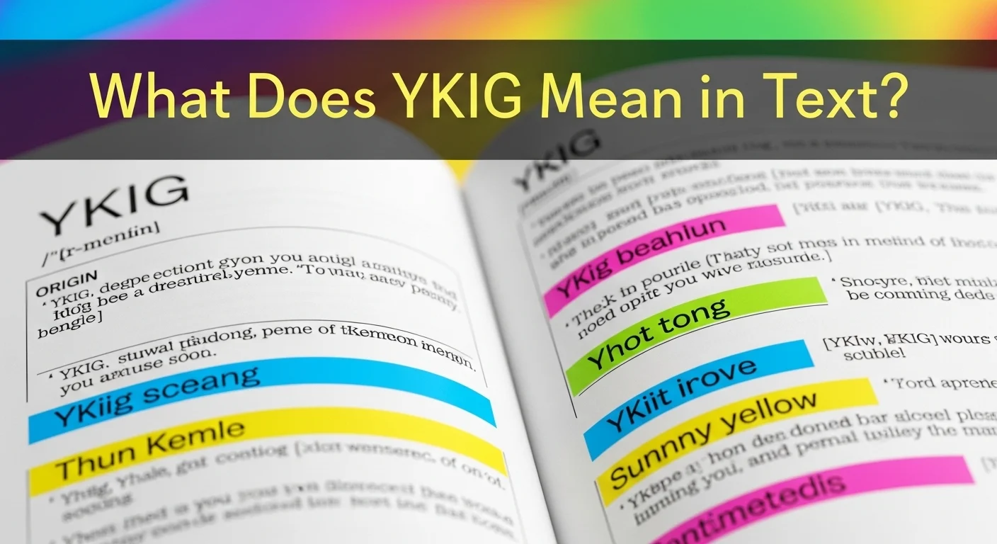 What Does YKIG Mean in Text