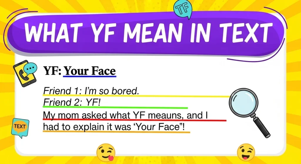 What YF Mean in Text
