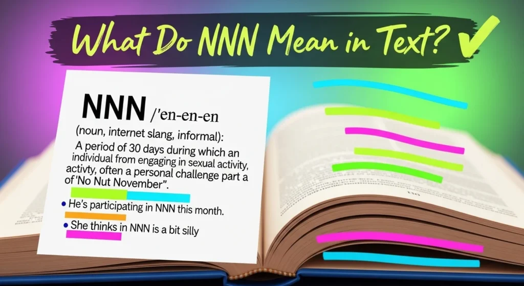 What Do NNN Mean in Text
