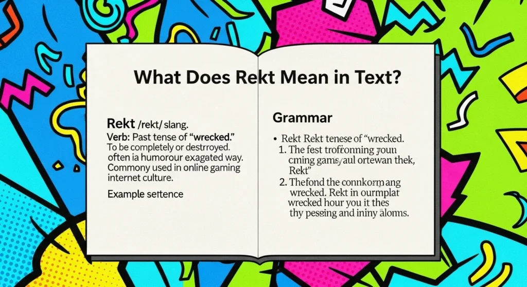 What Does Rekt Mean in Text?