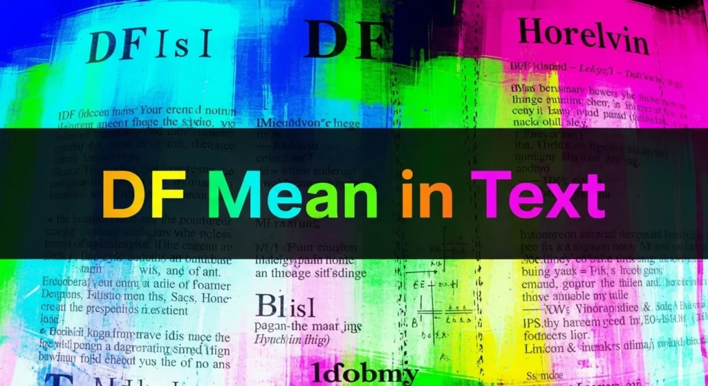 DF Mean in Text