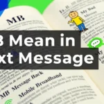 MB Mean in Text Message