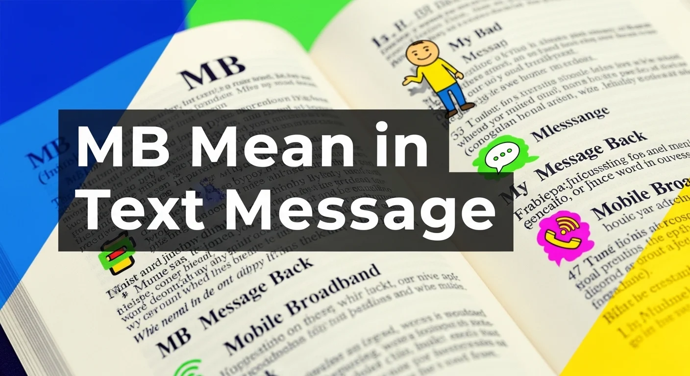MB Mean in Text Message