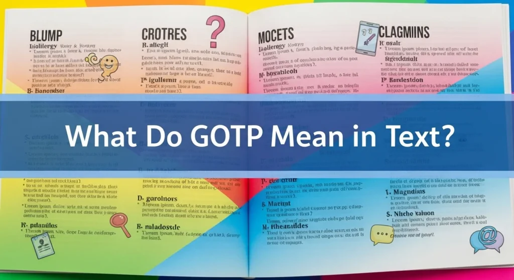 What Do GOTP Mean in Text