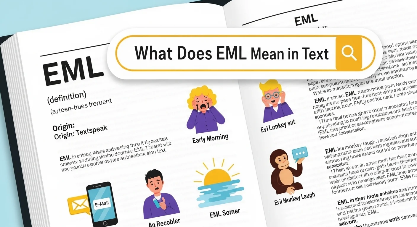 What Does EML Mean in Text