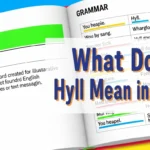 What Does Hyll Mean in Text
