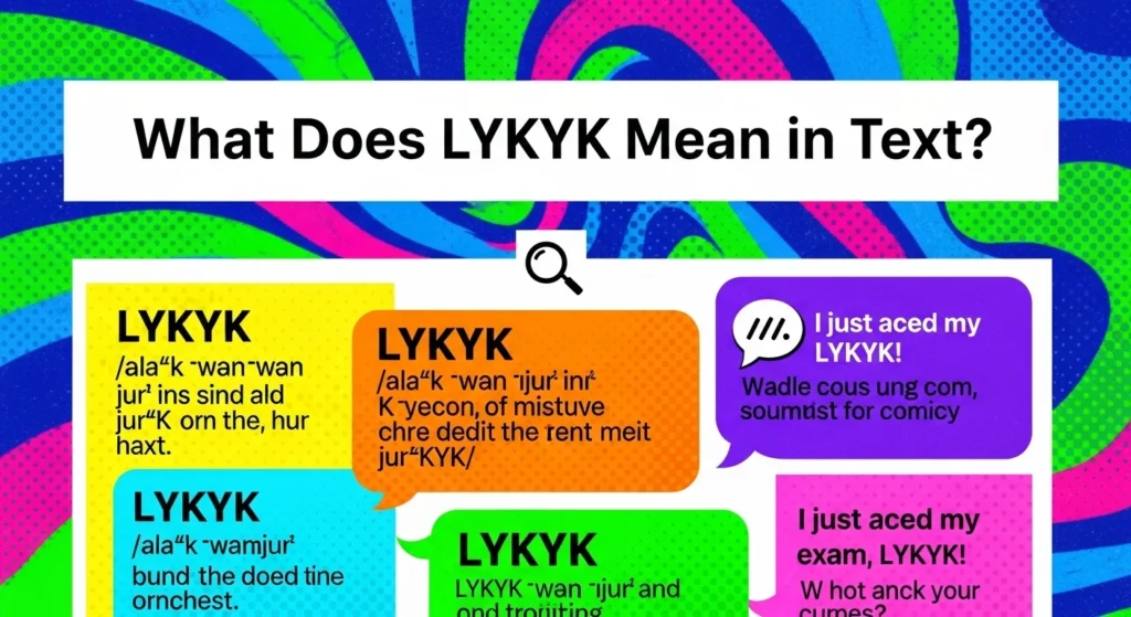 What Does LYKYK Mean in Text