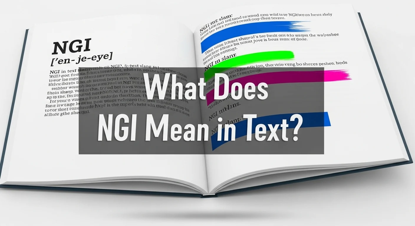 What Does NGI Mean in Text