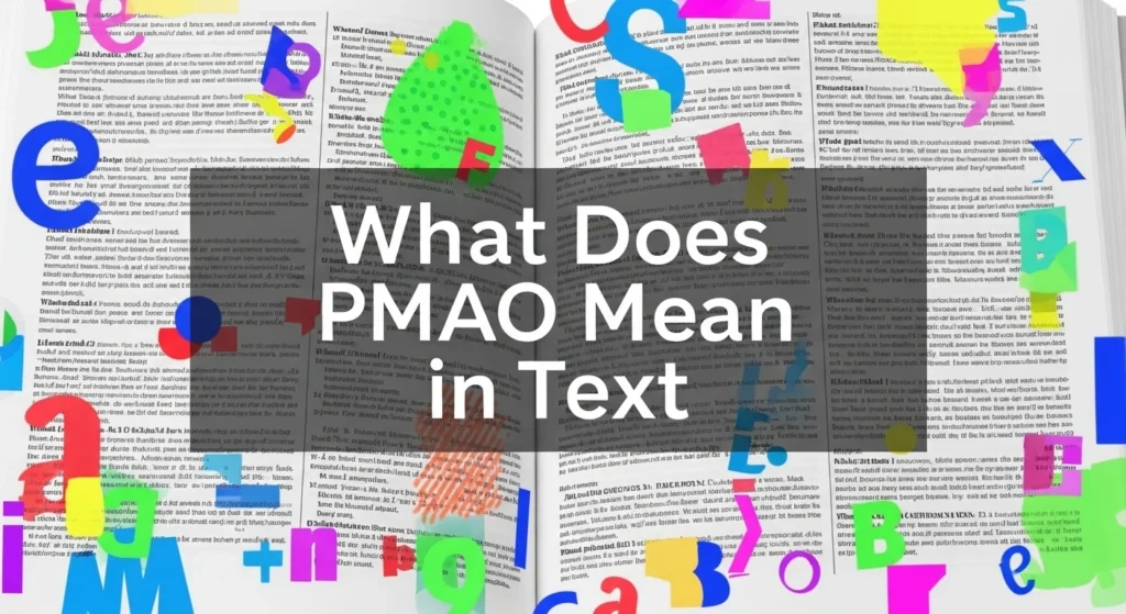 What Does PMAO Mean in Text