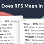 What Does RFS Mean in Text