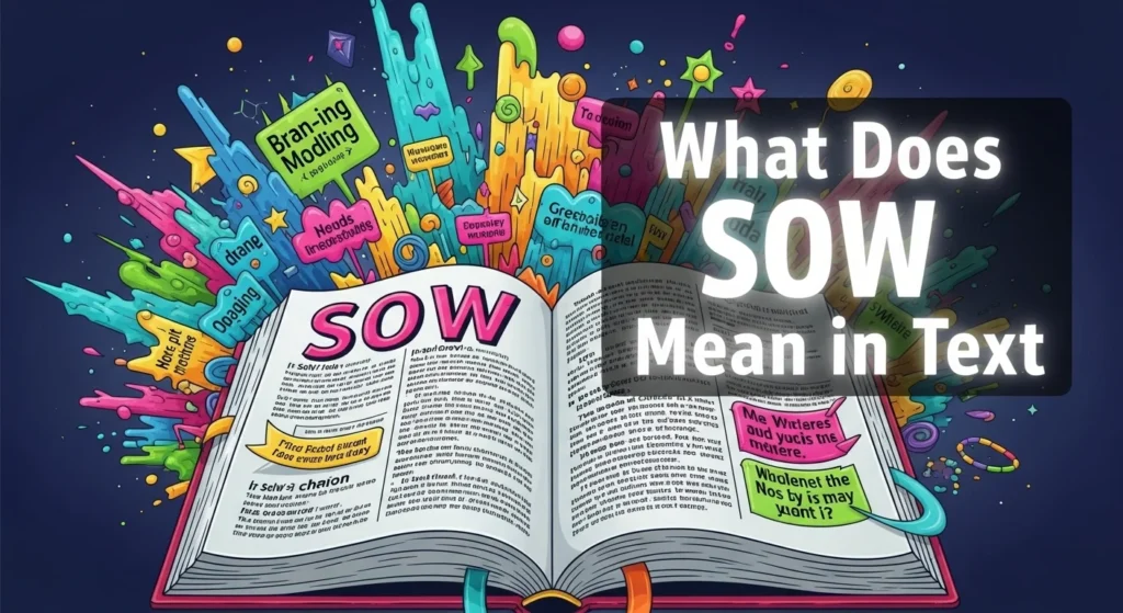 What Does SOW Mean in Text
