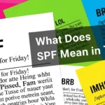 What Does SPF Mean in Text