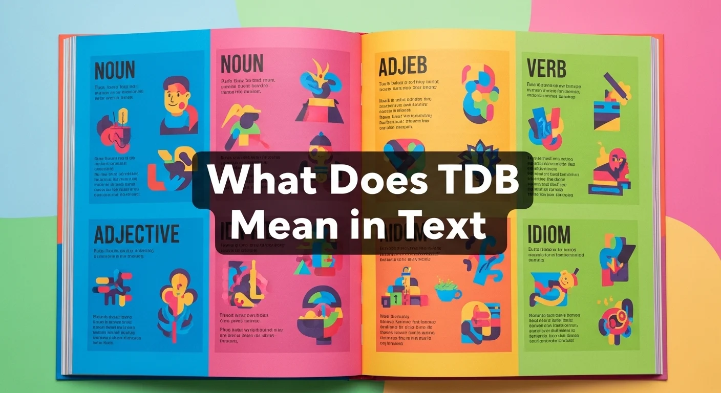 What Does TDB Mean in Text