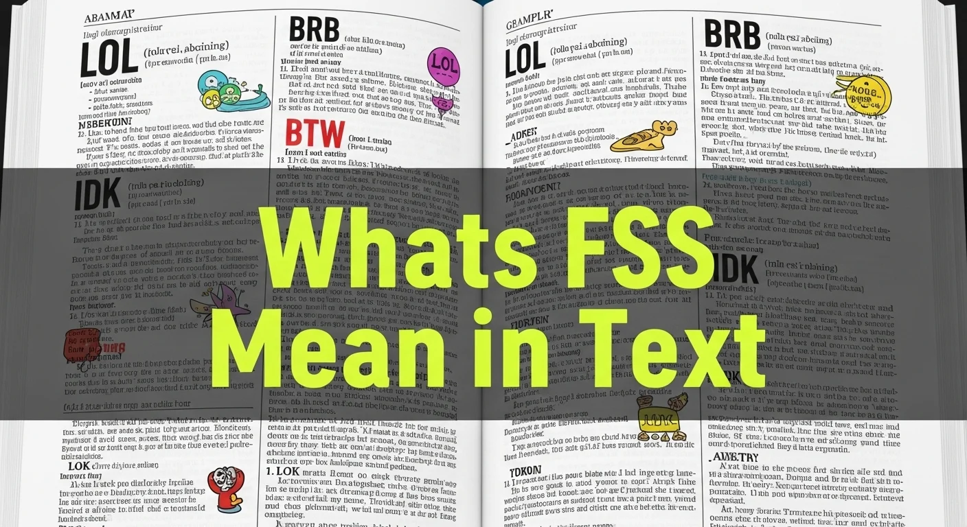 Whats FSS Mean in Text