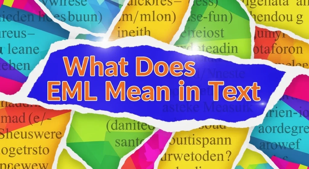 What Does EML Mean in Text