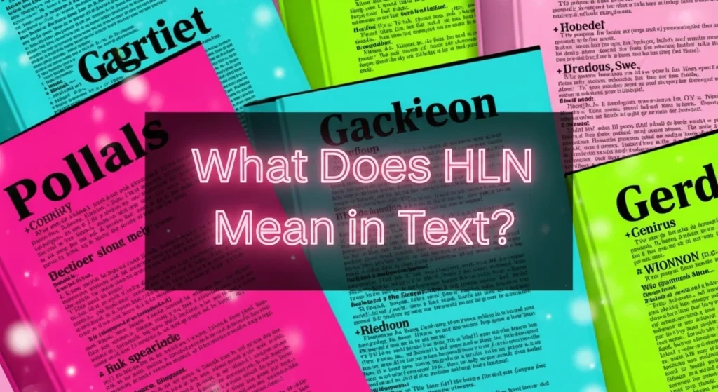 What Does HLN Mean in Text?
