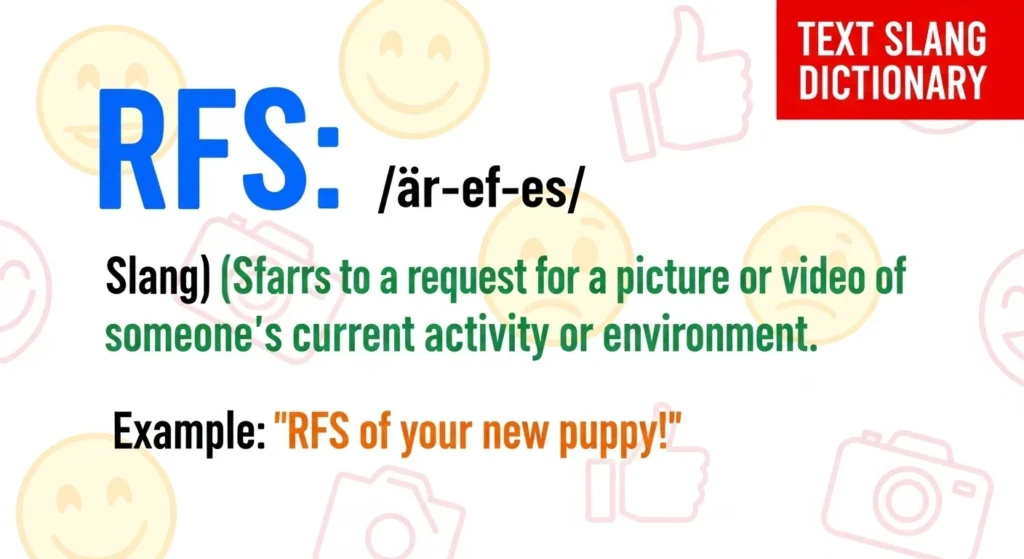 What Does RFS Mean in Text