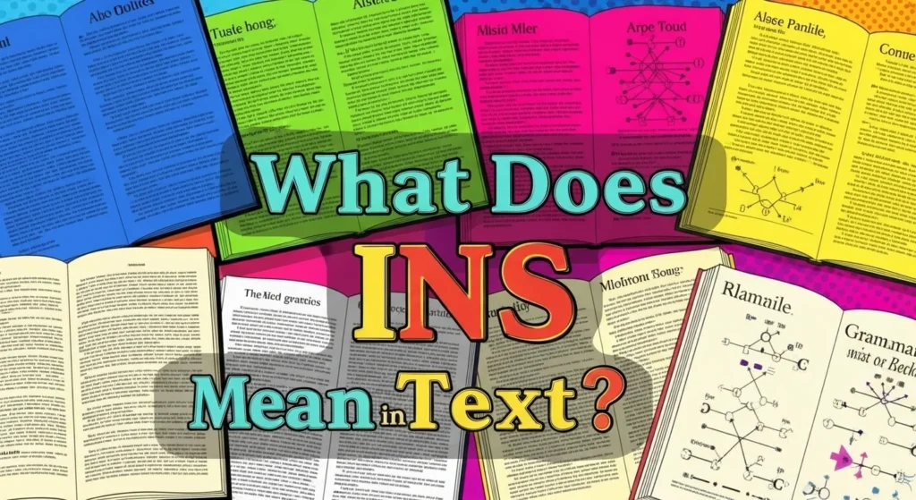 What Does INS Mean in Text