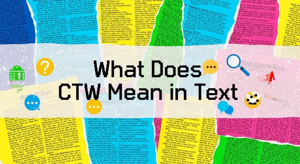 What Does CTW Mean in Text