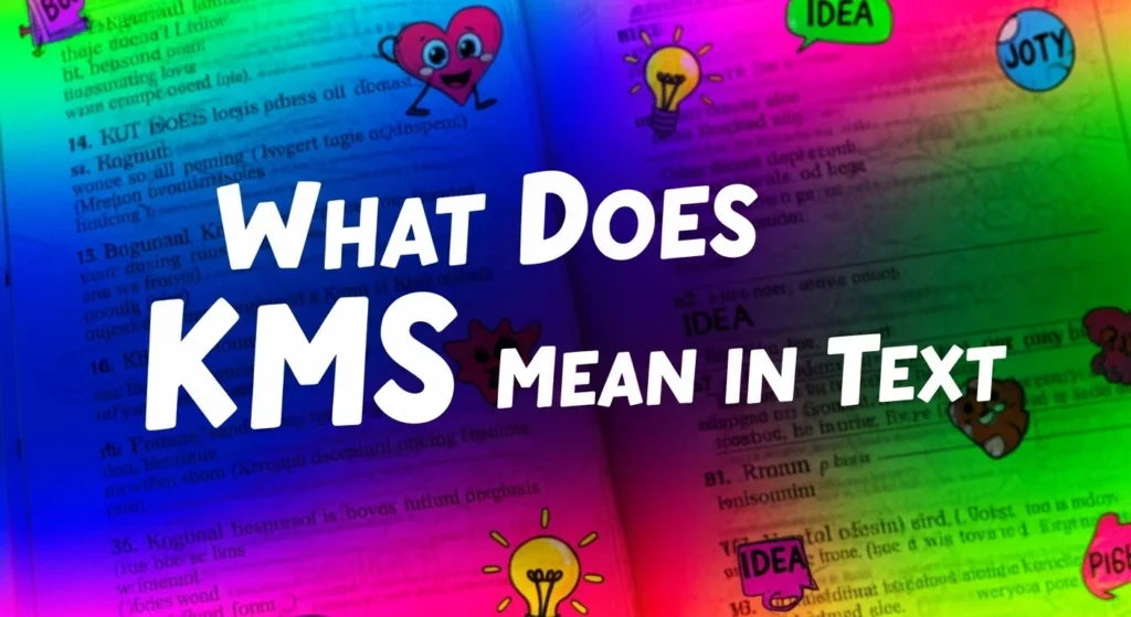 What Does KMS Mean in Text