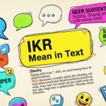 IKR Mean in Text