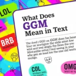 What Does GGM Mean in Text