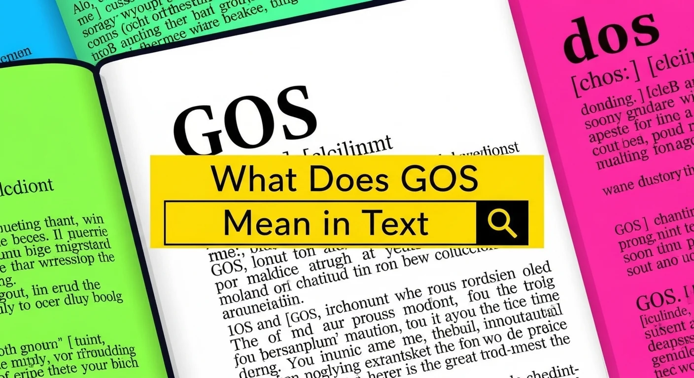 What Does GOS Mean in Text
