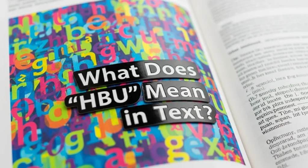 What Does “HBU” Mean in Text