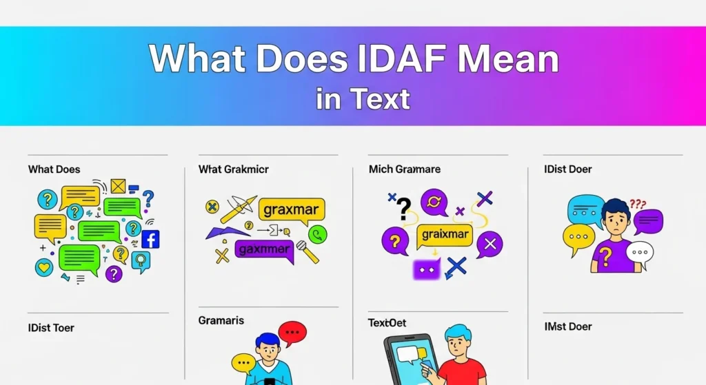 What Does IDAF Meaning