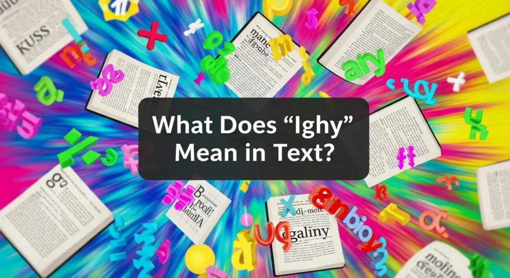 What Does “Ighy” Meaning