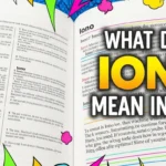 What Does Iono Mean in Text
