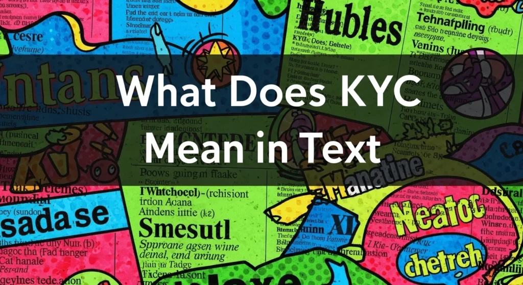 What Does KYC Mean in Text