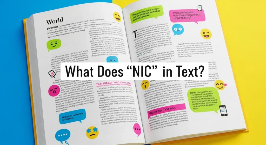 What Does “NIC” Mean in Text