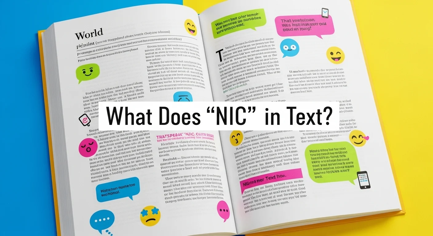 What Does “NIC” Mean in Text