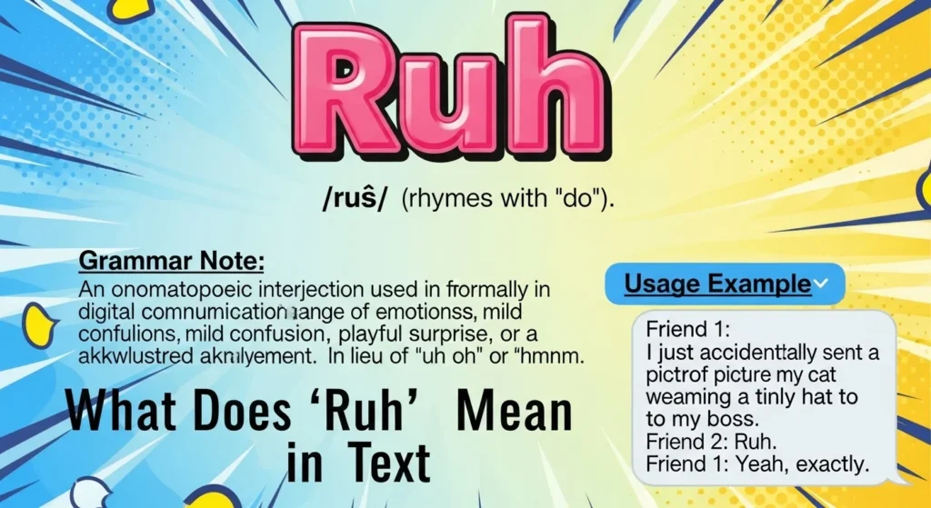 What Does “Ruh” Meaning