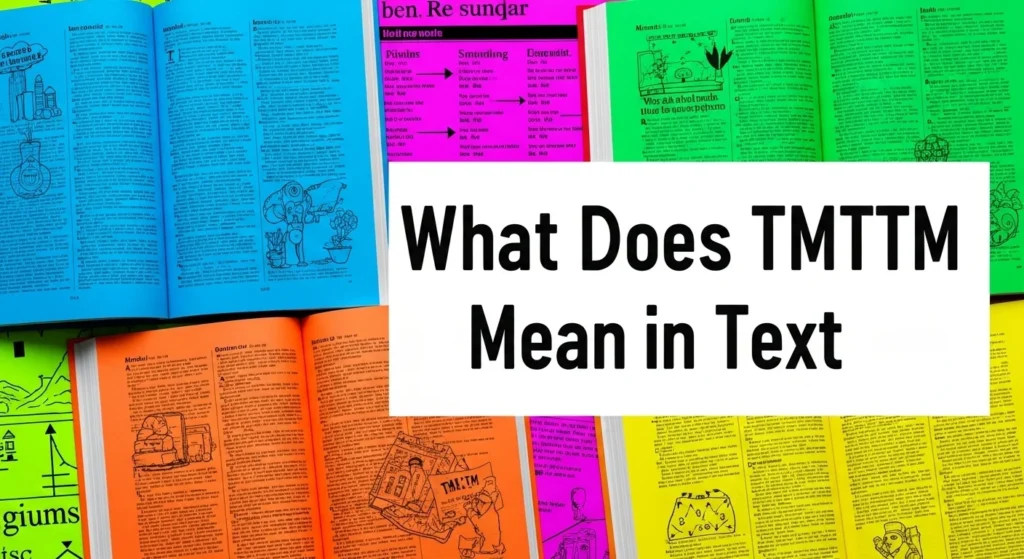 What Does TMTM Mean in Text