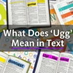 What Does “Ugg” Mean in Text