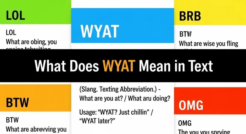What Does WYAT Mean in Text