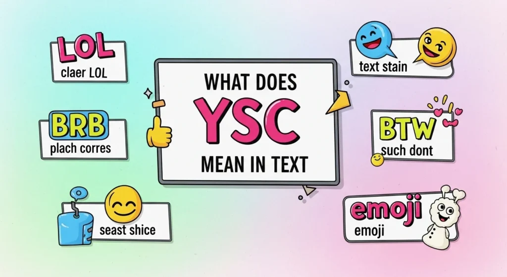 What Does YSC Meaning