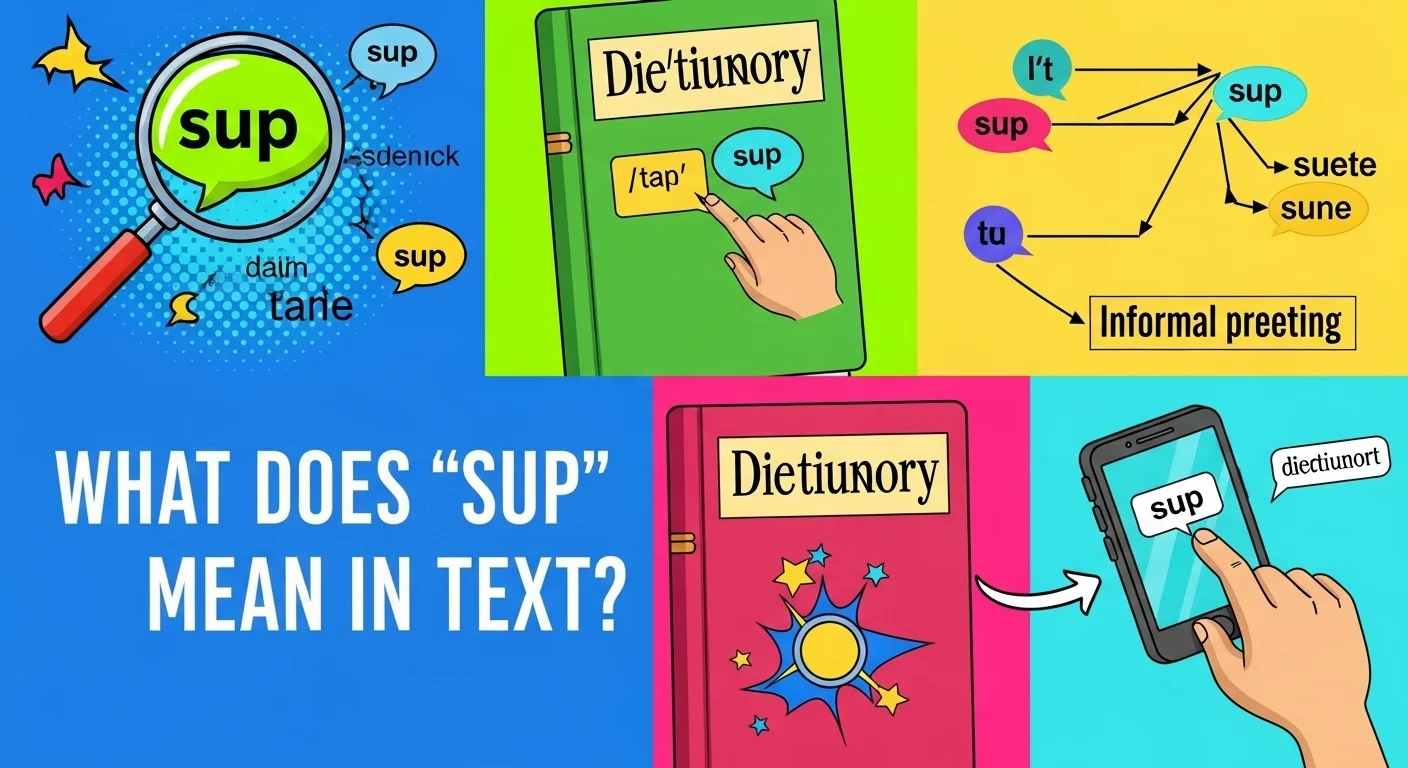 What Does “sup” Mean in Text