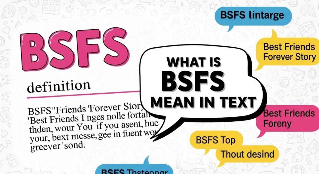 What Is BSFS Mean in Text