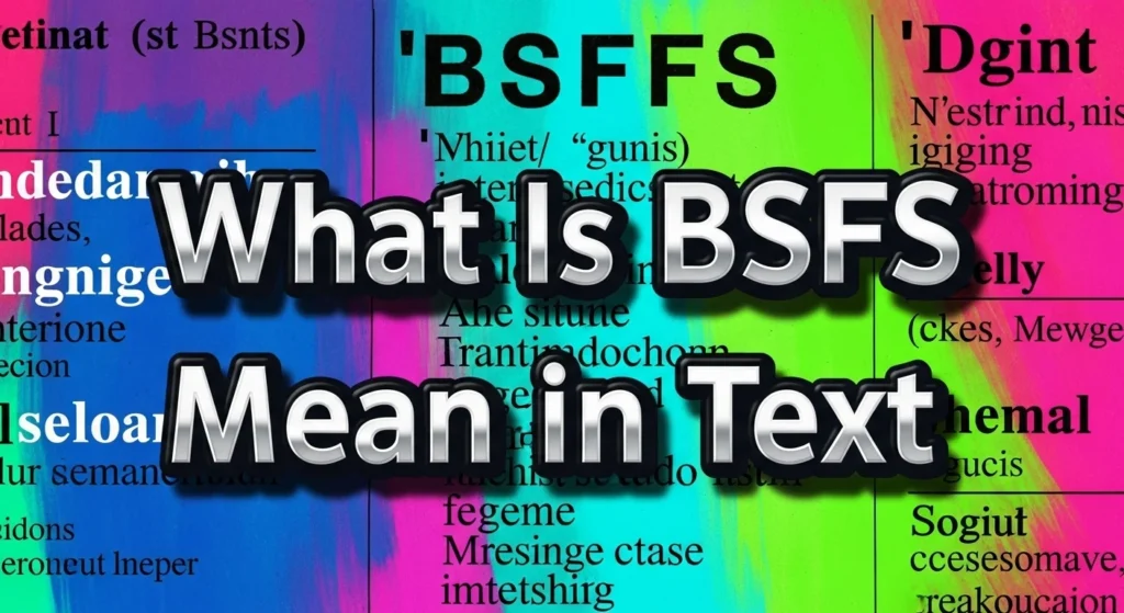 What Is BSFS Mean in Text
