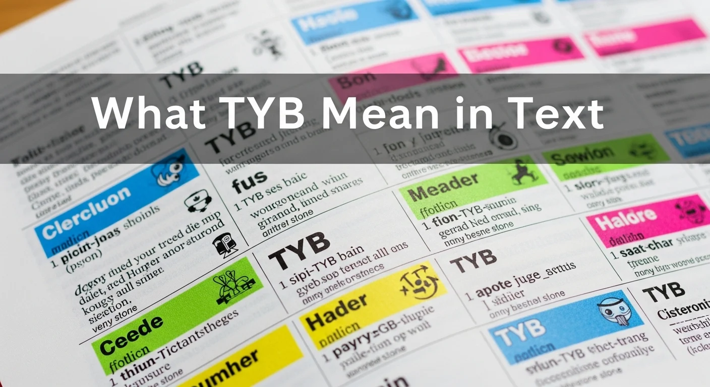 What TYB Mean in Text