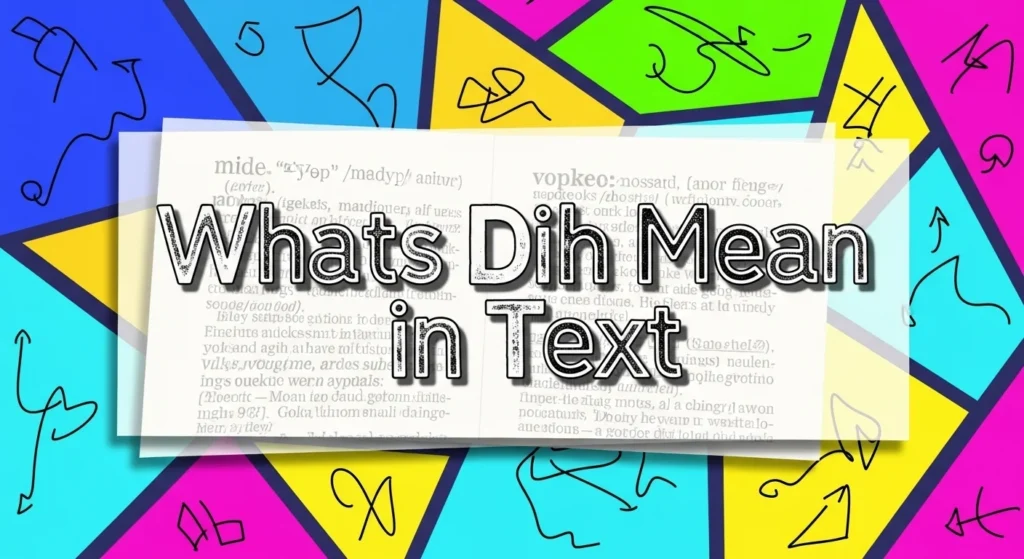 Whats Dih Mean in Text