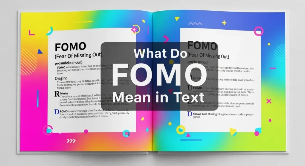 What Do FOMO Mean in Text
